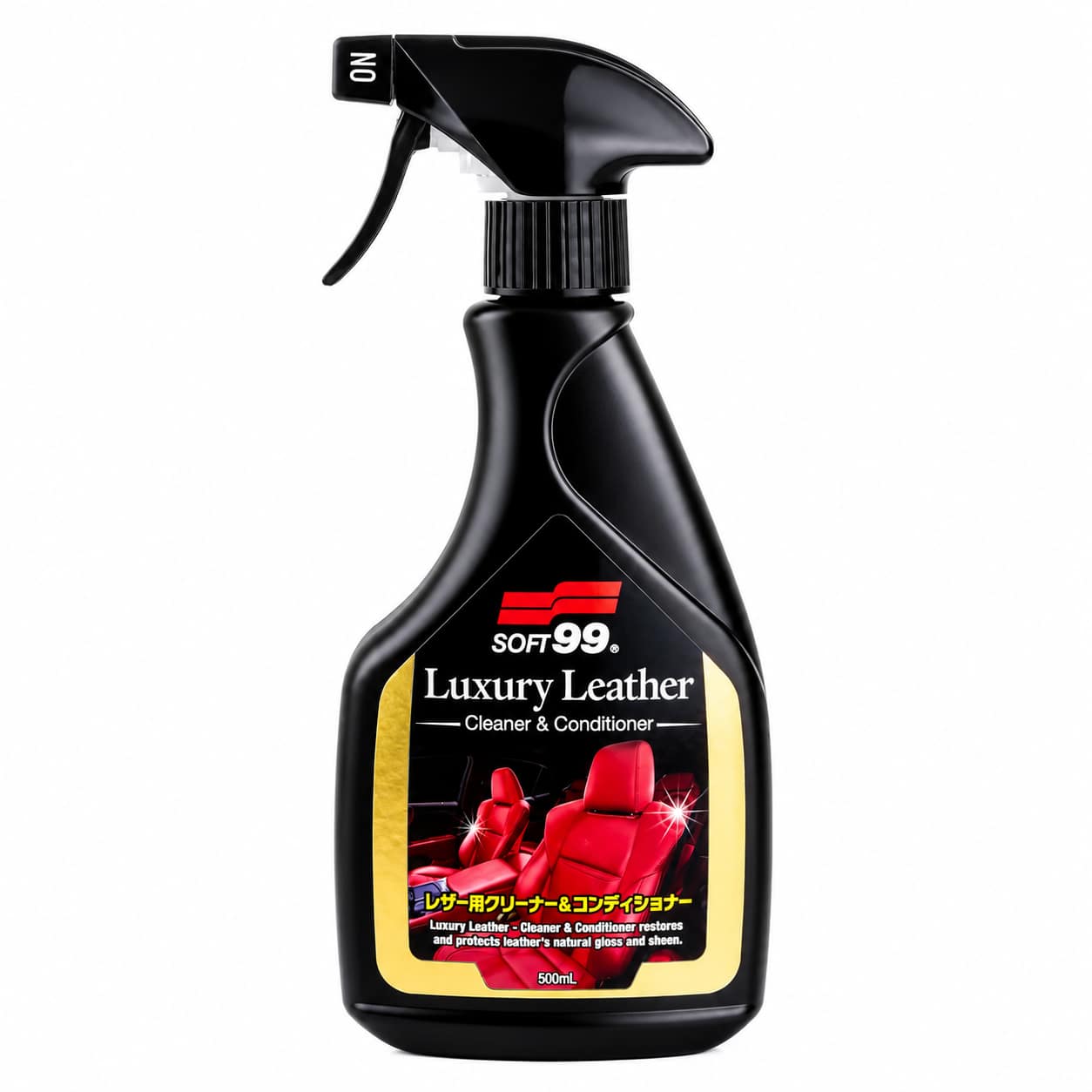 SOFT99 LUXURY LEATHER CLEANER & CONDITIONER 500ML-JAPAN