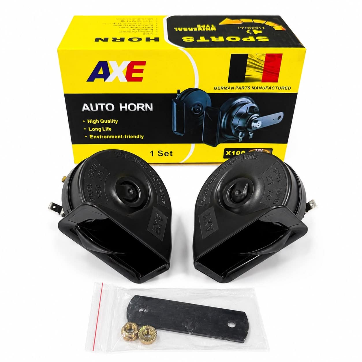 AXE SPORTS POWER HORNS X100-GENUINE