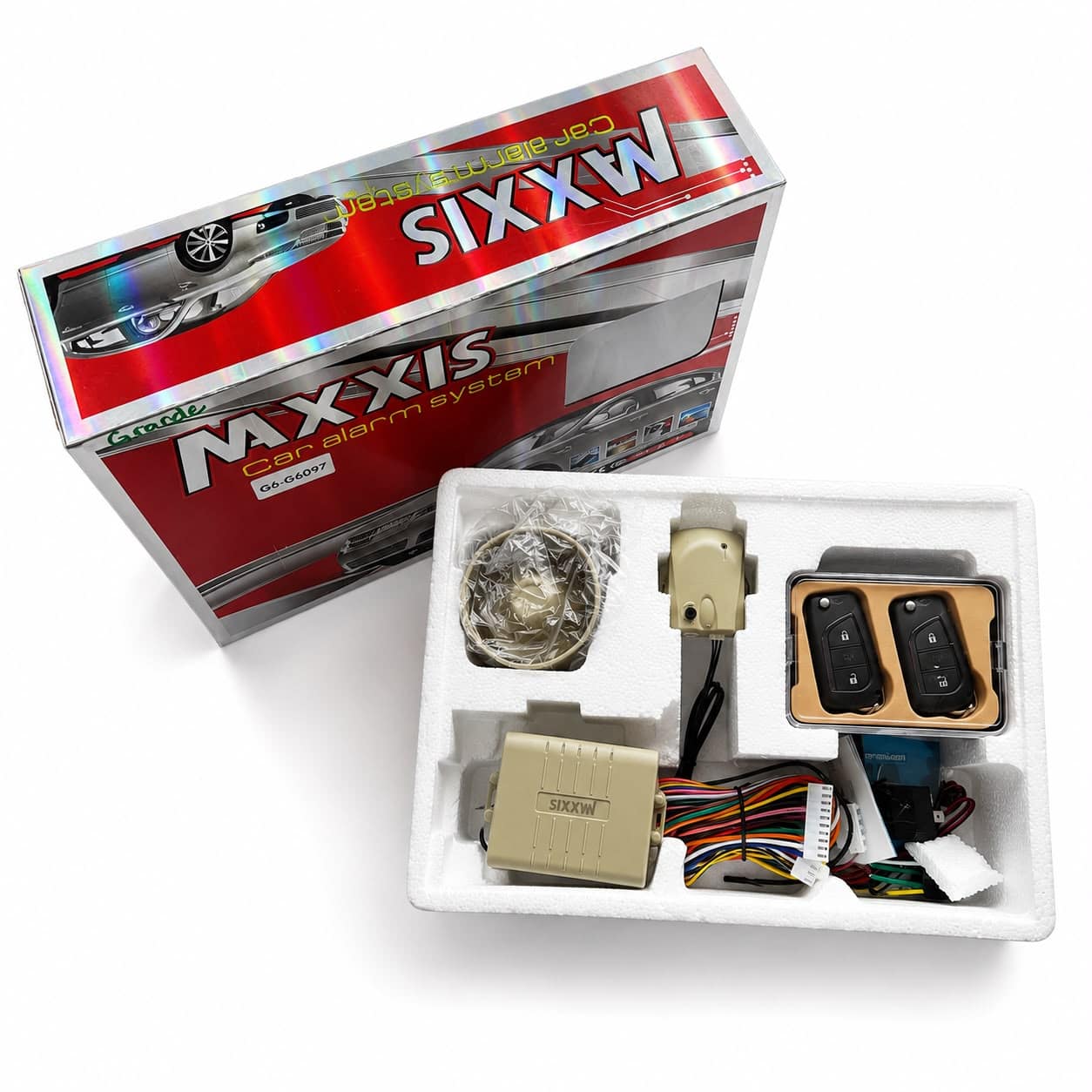 MAXXIS FULL KIT CAR ALARM SYSTEM G6-G6097