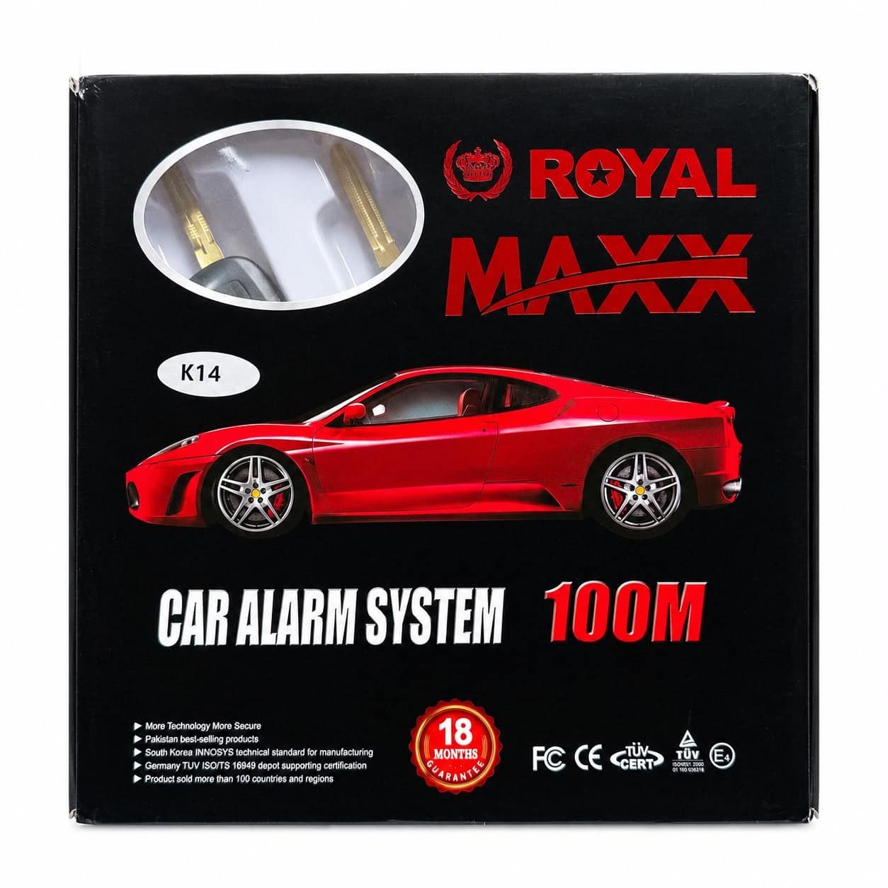 ROYAL MAXX FULL KIT CAR ALARM SYSTEM K14 - Image 2
