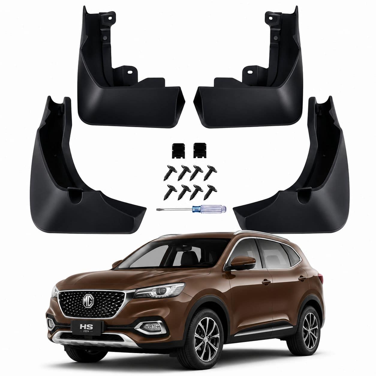MUD FLAPS FOR MG HS (2020-2025)-OEM QUALITY
