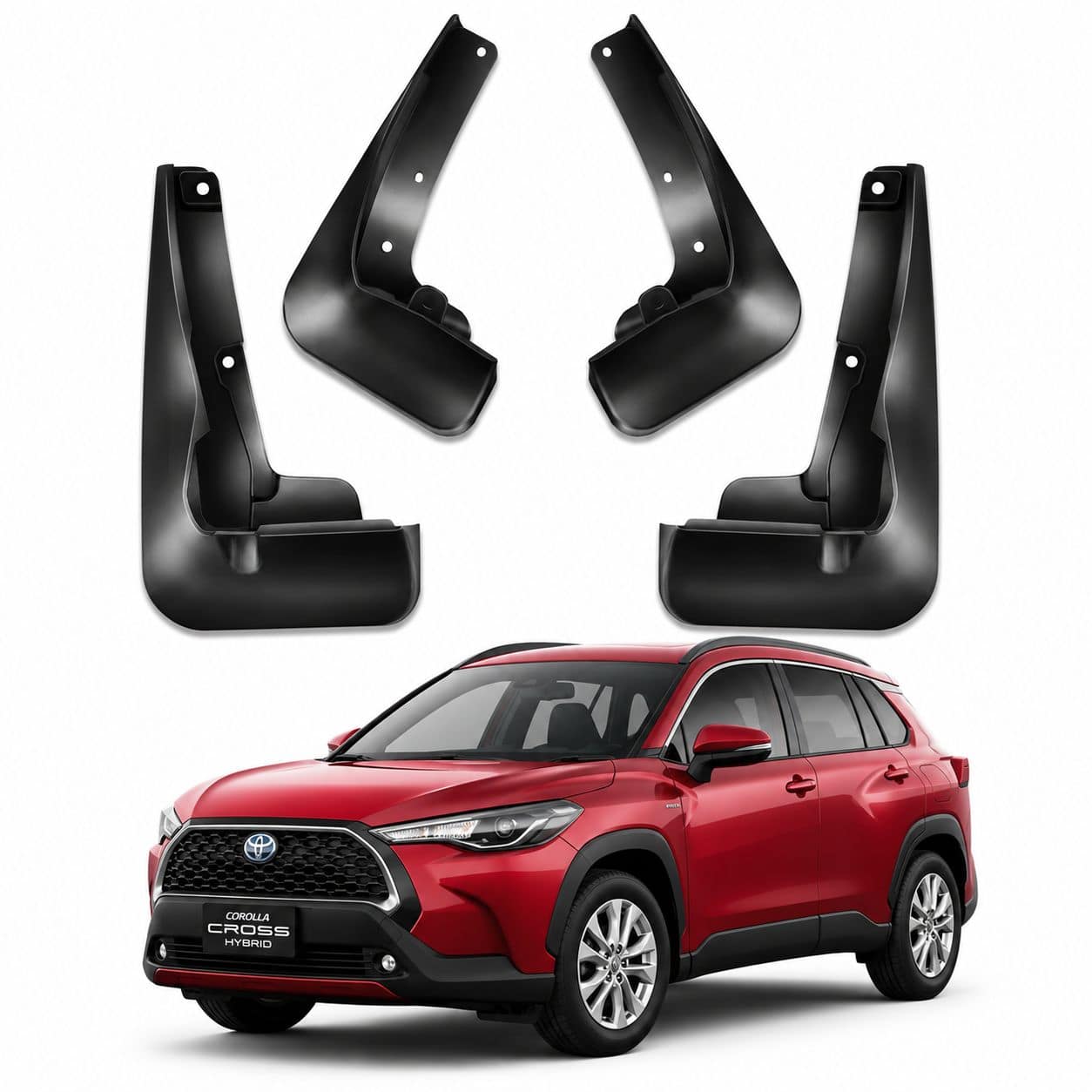 MUD FLAPS FOR TOYOTA COROLLA CROSS (2021-ON)-OEM QUALITY