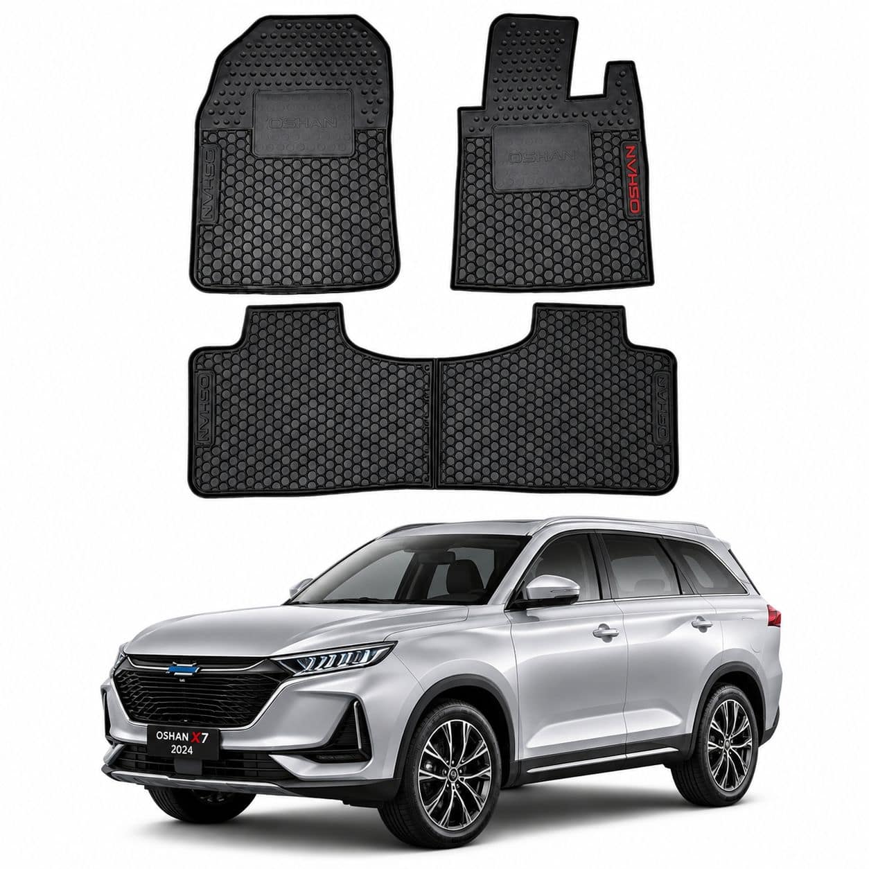 LATEX RUBBER MATS FOR CHANGAN OSHAN X7 (2022-ON)