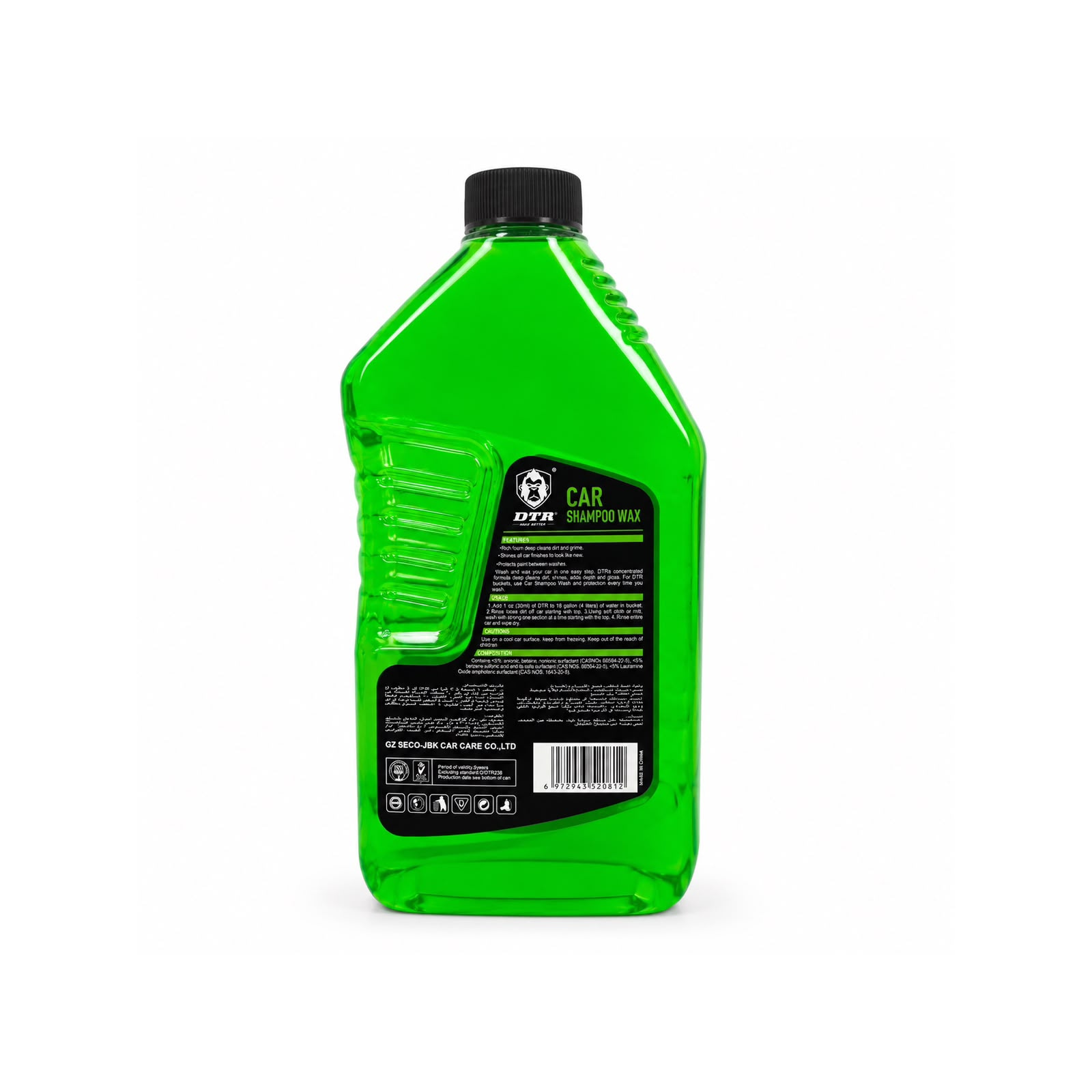 DTR CAR SHAMPOO WAX 1 LTR - Image 2