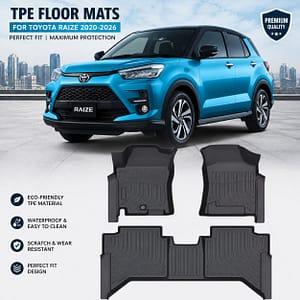 TPE FLOOR MATS FOR TOYOTA RAIZE (2020-ON)