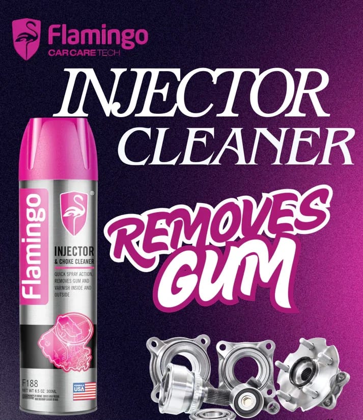 FLAMINGO INJECTOR & CHOKE CLEANER 450ML - Image 2