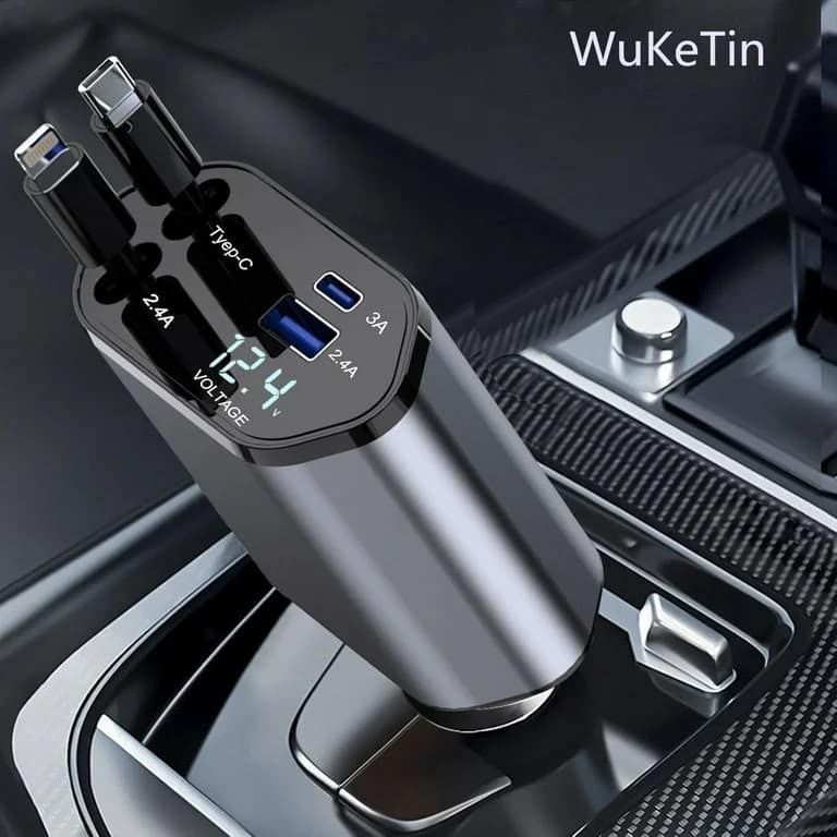 SUPER FAST CAR CHARGER 120W-4 IN 1 - Image 7